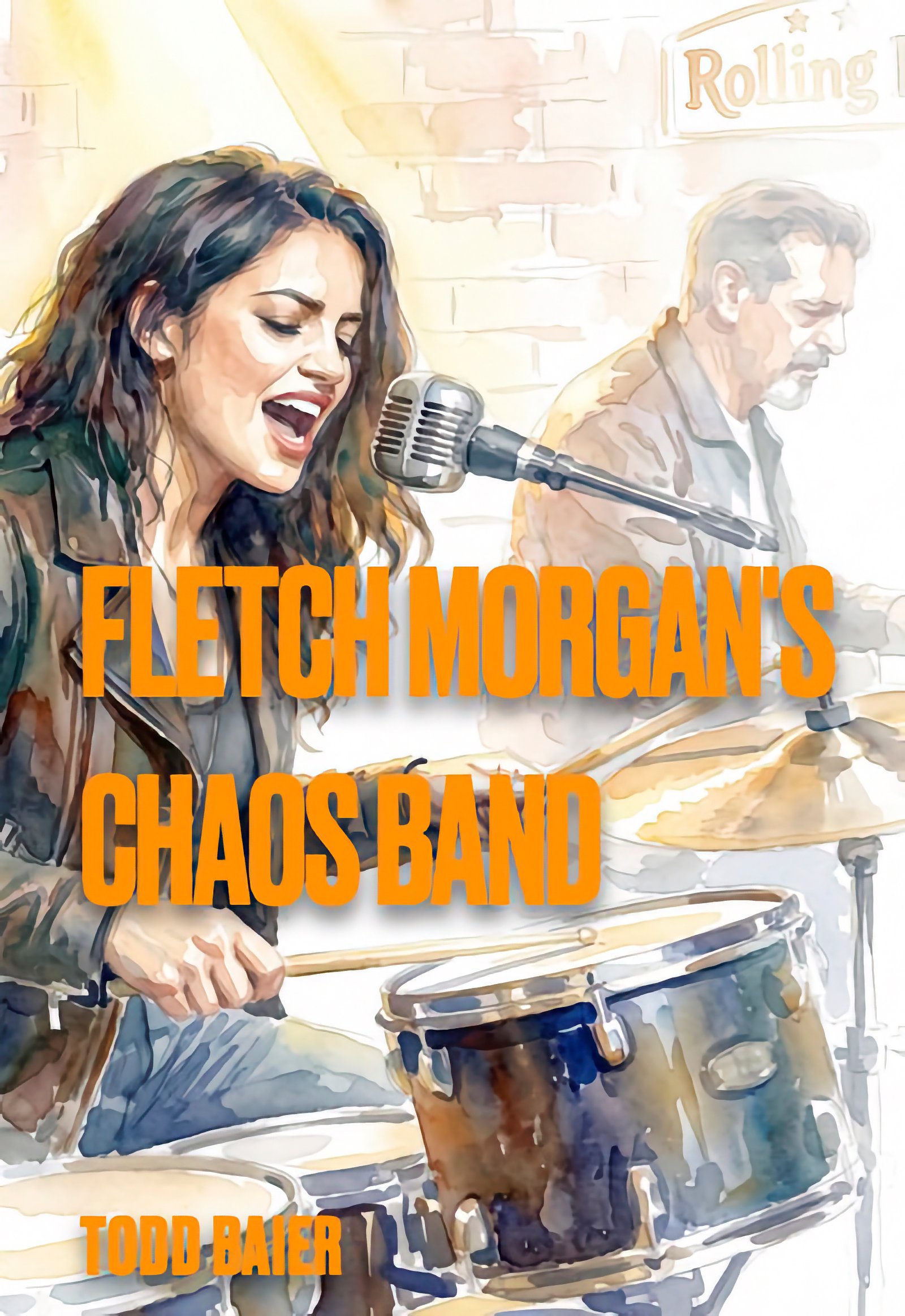 Front cover of the novel Fletch Morgan's Chaos Band by Todd Baier